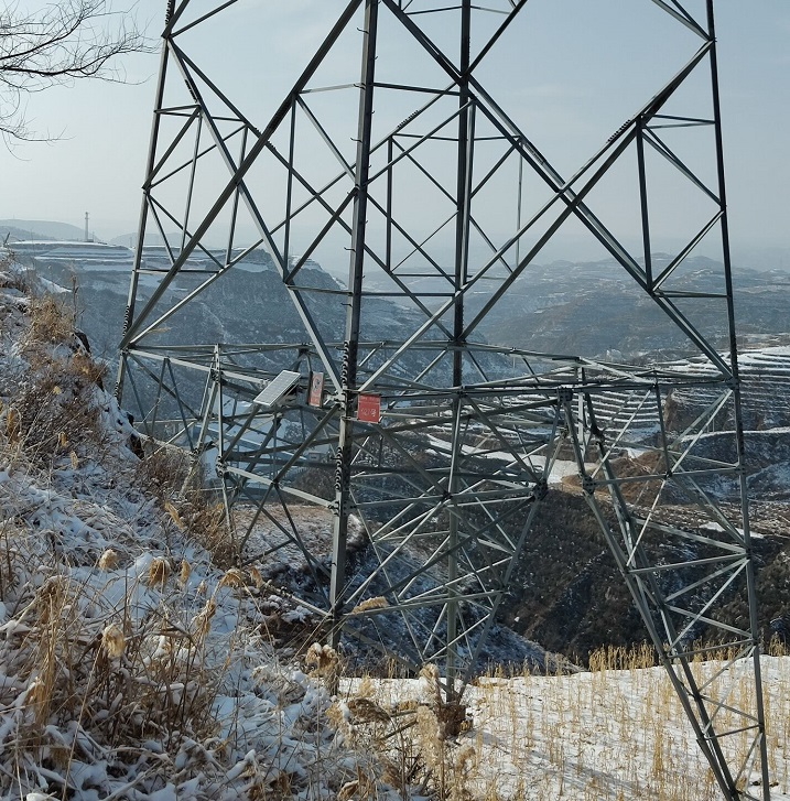 輸電線路桿塔傾斜監測系統